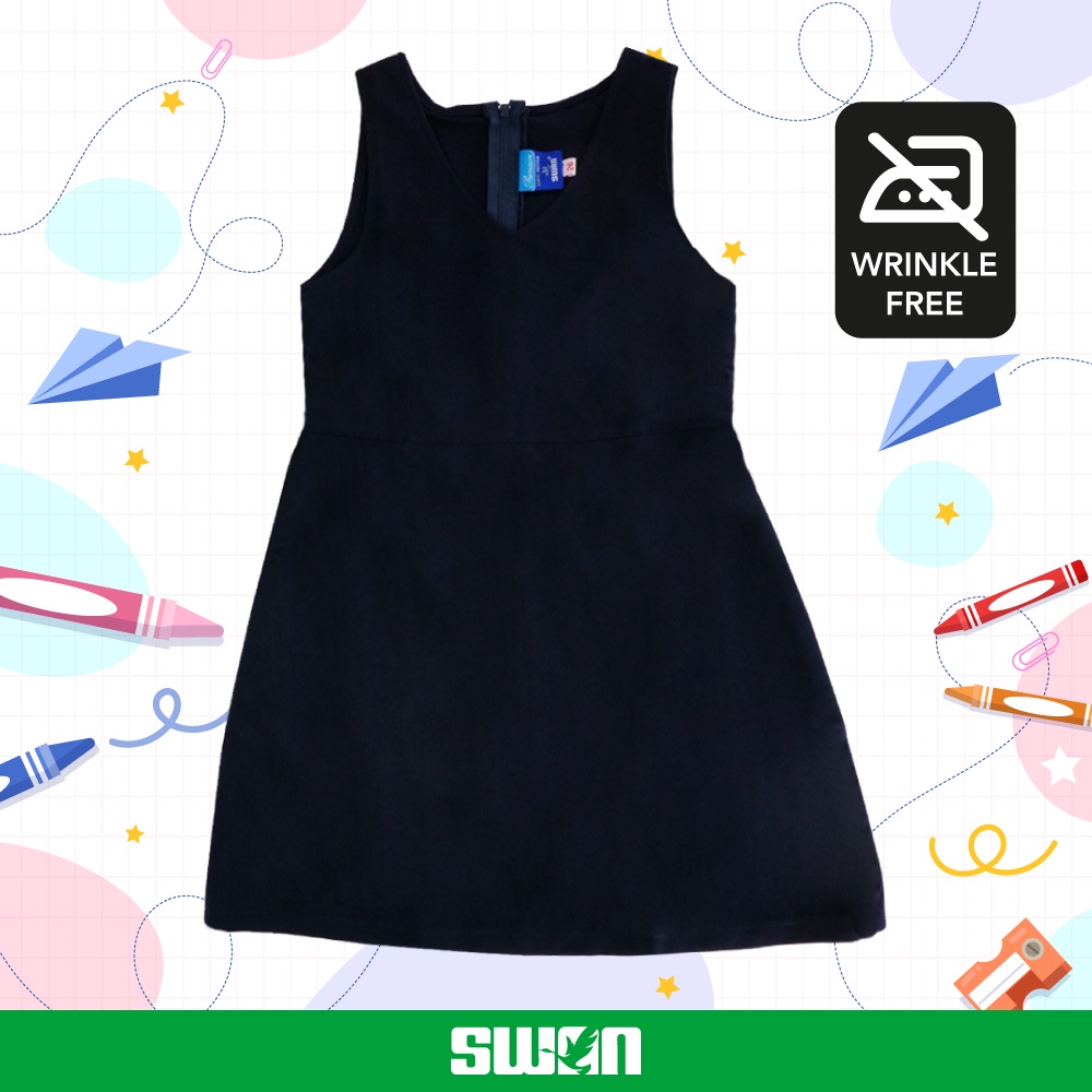 SWAN Premium Wrinkle Free Pinafore Primary School Uniform - Swanbag